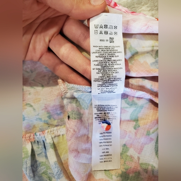 NWOT Mary Katrantzou X Lipsy London Vibrant Multicolor Floral Mini Dress. 4 US. - Picture 4 of 12